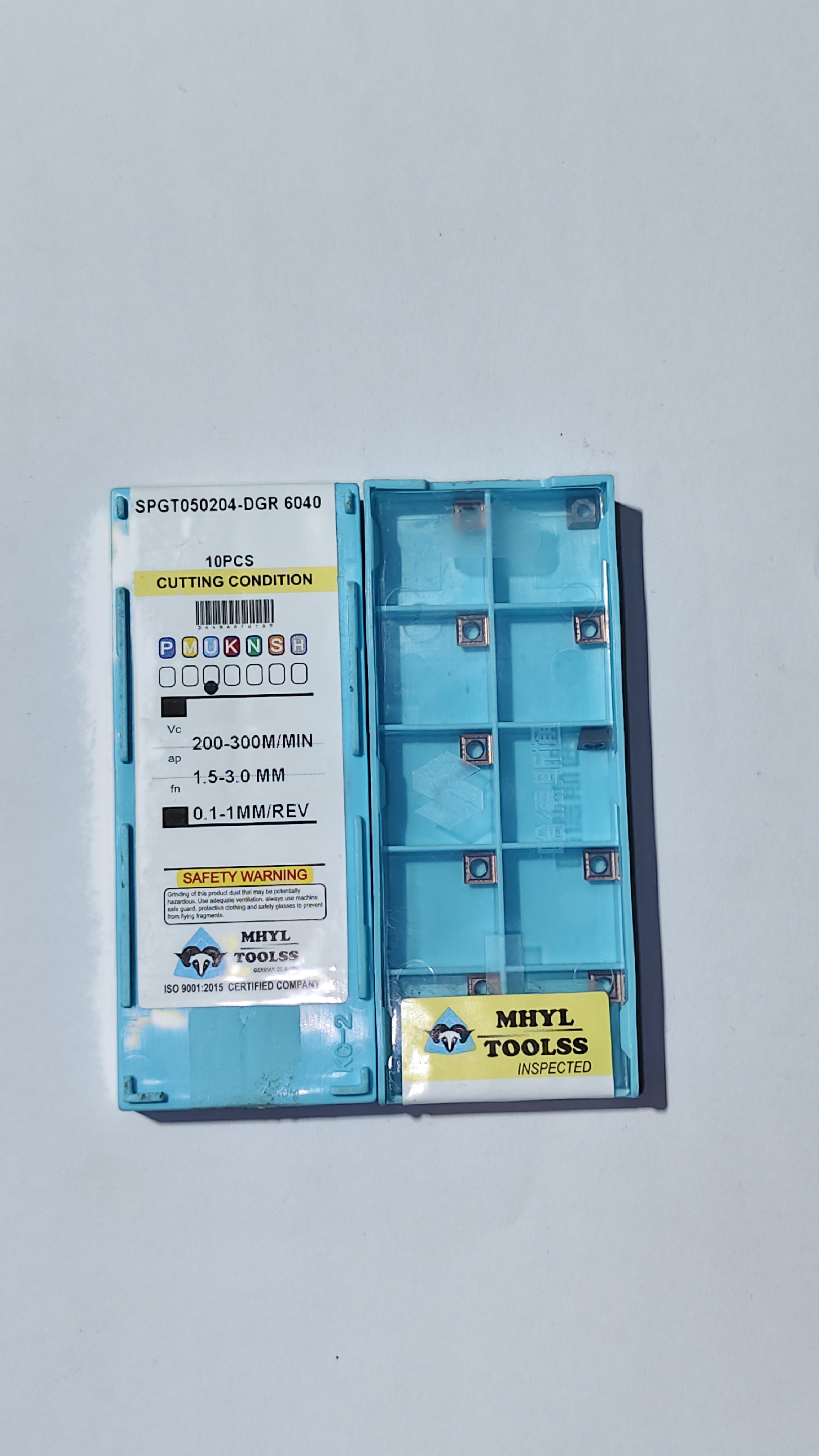 SPGT industrial cutting tool